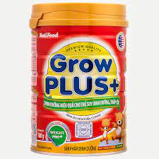 Sữa Grow Plus Đỏ dưới 1 tuổi, Grow plus đỏ Nutifood cho trẻ cần tăng cân, bổ sung dinh dưỡng 780g