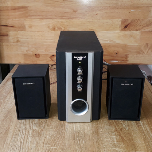 Loa vi tính SoundMAX A820 2.1  – Tặng kèm cáp audio Jack 3.5 ly