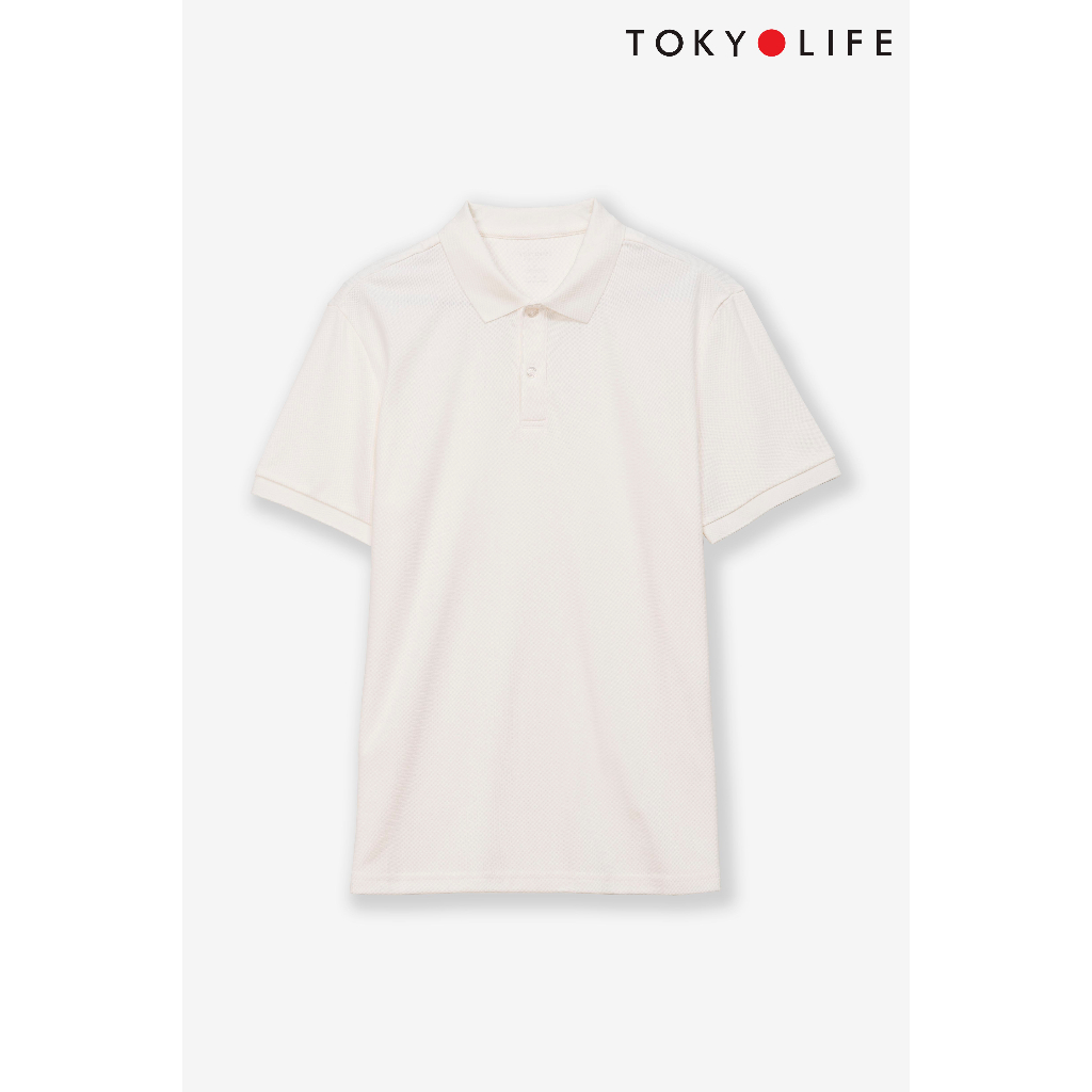 Áo Polo NAM CAFÉ cổ dệt trơn TOKYOLIFE C7POL003K