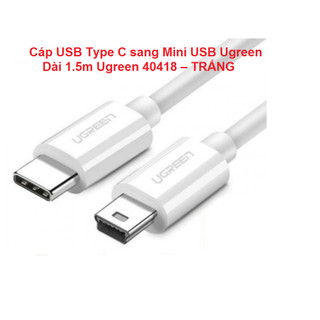 Cáp USB Type C sang Mini USB Ugreen ( 1m 50445 , 1.5m 40418 )