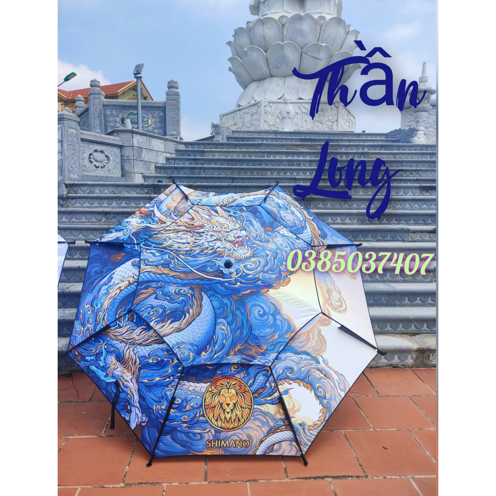 Ô Câu Cá 2 Tầng Cao Cấp, Dù Câu Cá Che Nắng Che Mưa