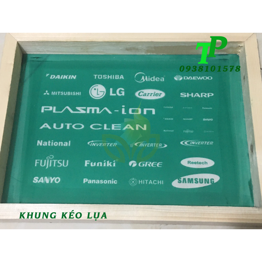 Khung Kéo Lụa Máy Lạnh