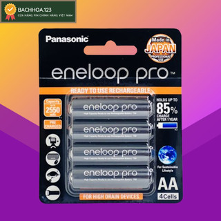Pin AA Eneloop Pro 2550mah chính hãng (vỉ 4 viên)