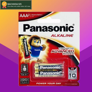 Pin AAA PANASONIC Alkaline LR03T/2B - Vỉ 2 viên