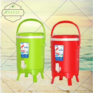 Bình đá Icool Duy Tân cao cấp, bình giữ nhiệt Matsu 6 - 20 lít có vòi tiện lợi