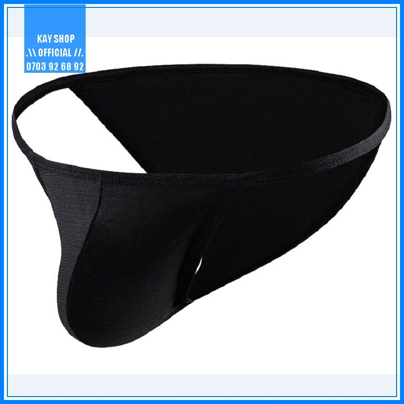 Quần lót nam tam giác sexy thun lạnh mát phong cách mới - Quần sịp nam cạp lưng mini tôn mông căng quyến rũ