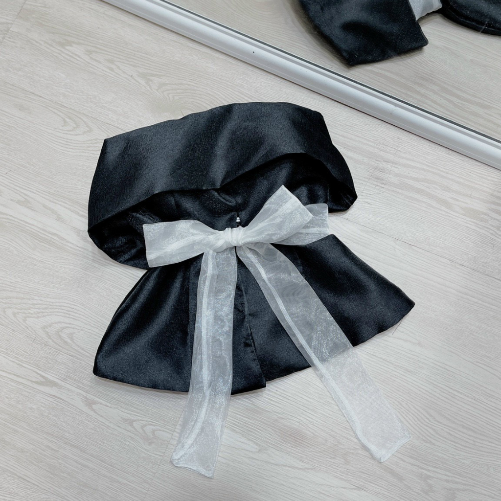 Sét bộ TK cúp ngực sexy siêu hot, chất liệu tơ tằm váy 2 lớp có quần  utrrb