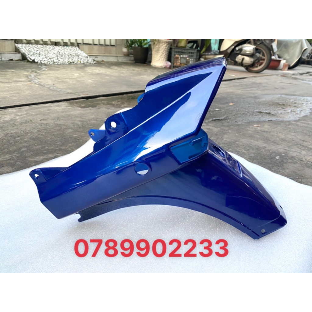 DÀN ÁO XE SUPER DREAM MÀU XANH DƯƠNG CÓ ĐÈN ĐẶC BIỆT