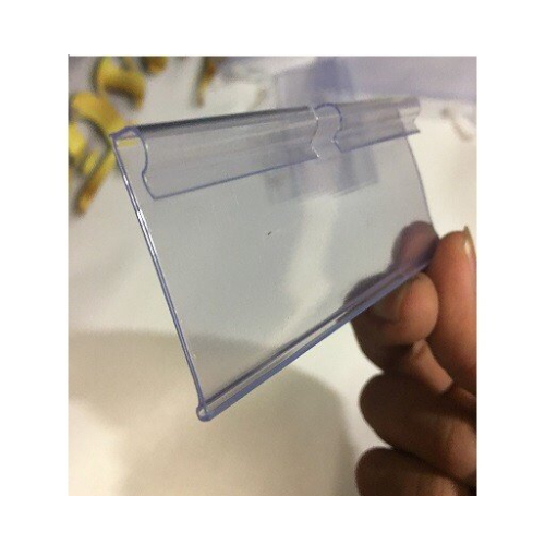 COMBO 10 - 20 - 50 kẹp tem nhựa 6cm, nẹp nhựa quảng cáo, ten cài tên sản phẩm, giá bán, tem cài nhựa pvc gắn sản phẩm