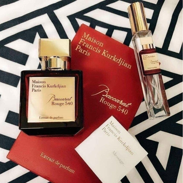 Nước hoa dùng thử Baccarat Rouge 540 10ml