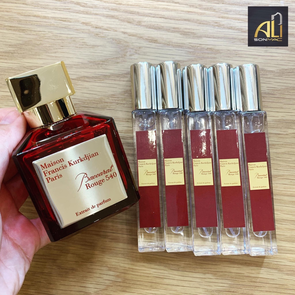 Nước hoa dùng thử Baccarat Rouge 540 10ml