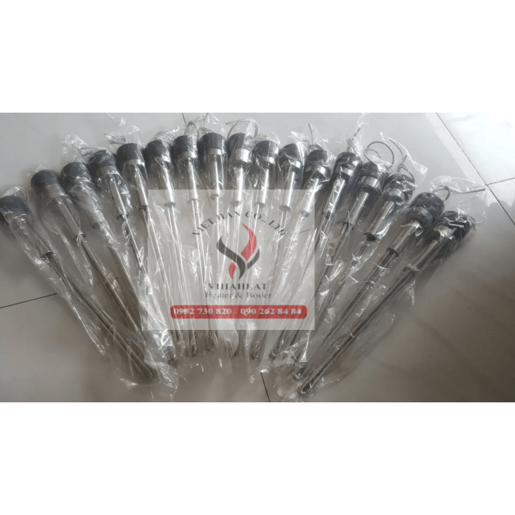 Vihaheat-Điện trở hỗ trợ nhiệt phi 27 dùng cho máy (bình) nước nóng năng lượng mặt trời