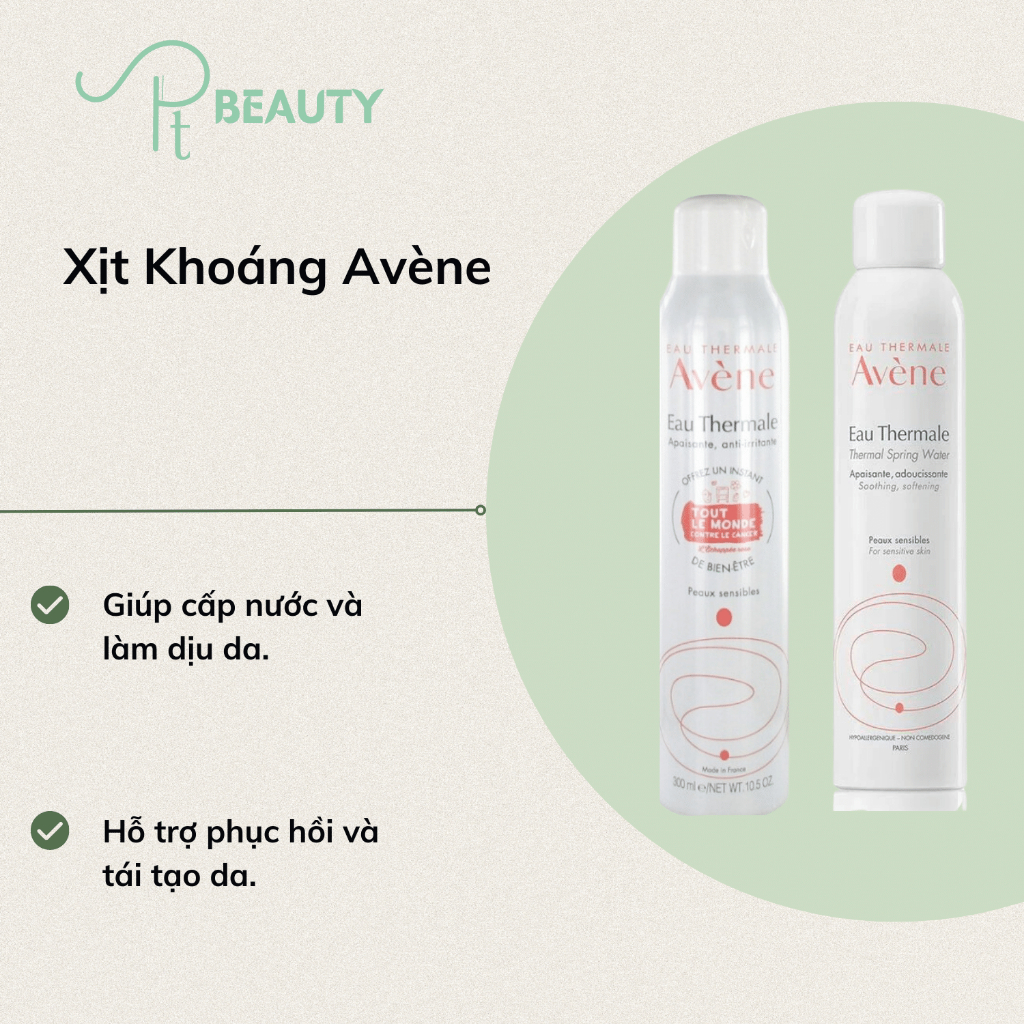 Xịt Khoáng Avene Cấp Nước, Làm Dịu Da - 300ml