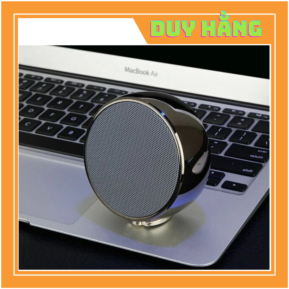 Loa bluetooth mini Growntech BS02, vỏ thép mini bass mạnh hỗ trợ AUX, thẻ nhớ, jack 3.5mm