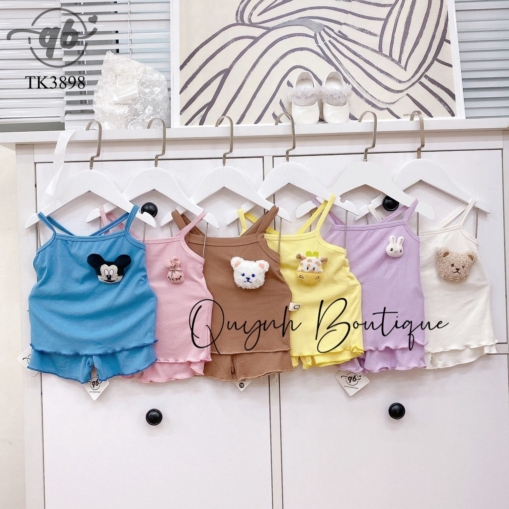 Quần Áo Trẻ Em-Mẫu Bộ Rời Hai Dây Cực Xinh Cho Bé Yêu-Quỳnh Boutique