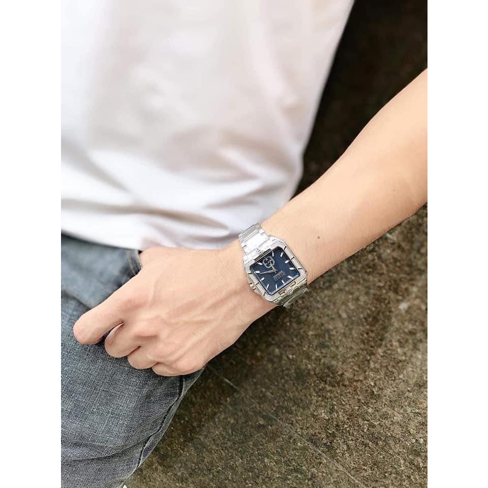 Đồng hồ chính hãng nam Versus mẫu new for men - Máy quartz pin - Kính cứng