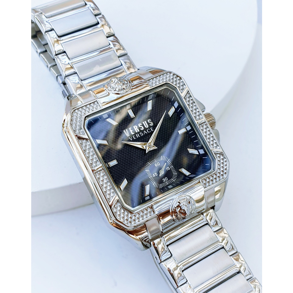 Đồng hồ chính hãng nam Versus mẫu new for men - Máy quartz pin - Kính cứng