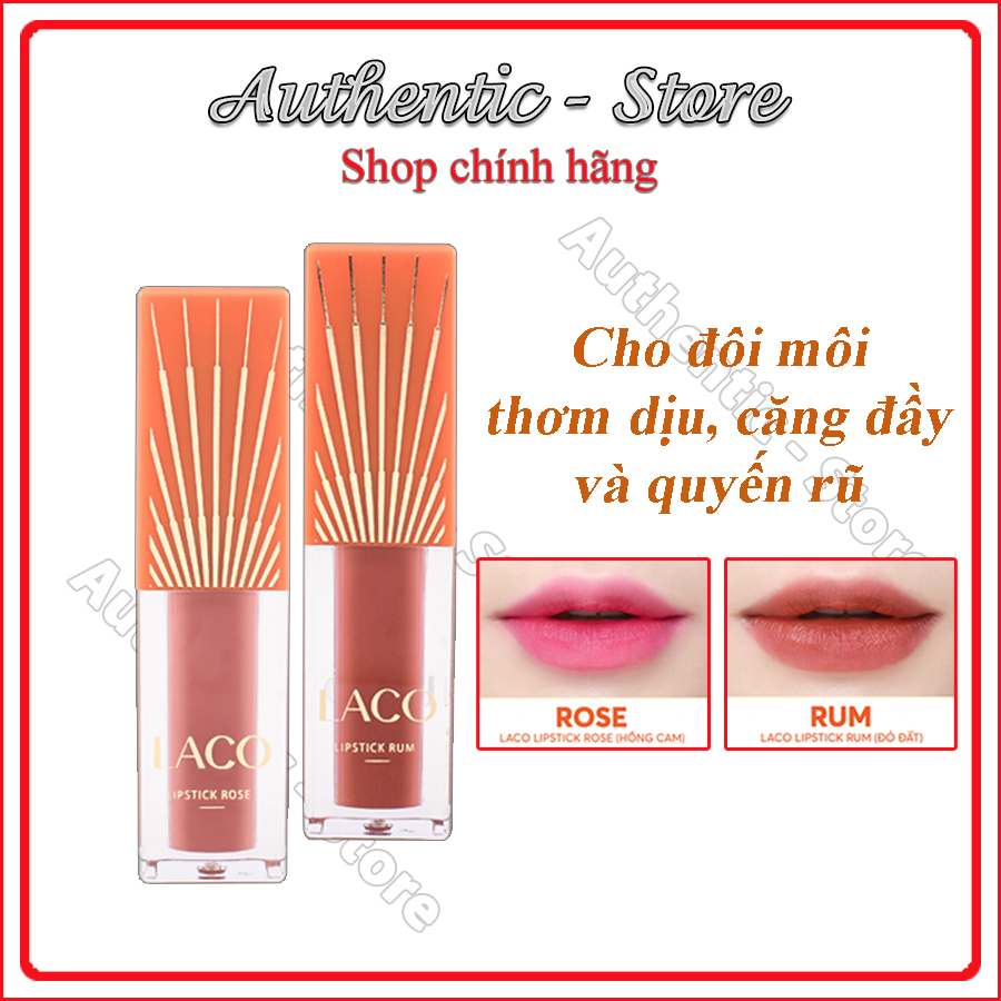 Son môi Laco – Laco Liptick Rose & Rum