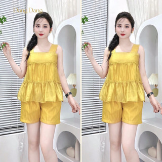 [ DANG DANG ] Set hè áo 2 dây + quần đùi
