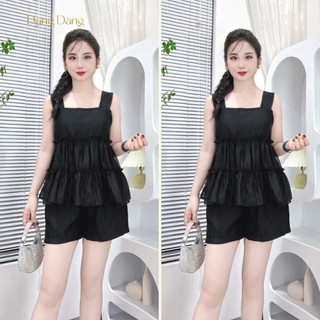 [ DANG DANG ] Set hè áo 2 dây + quần đùi