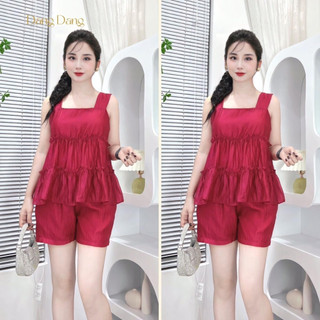[ DANG DANG ] Set hè áo 2 dây + quần đùi