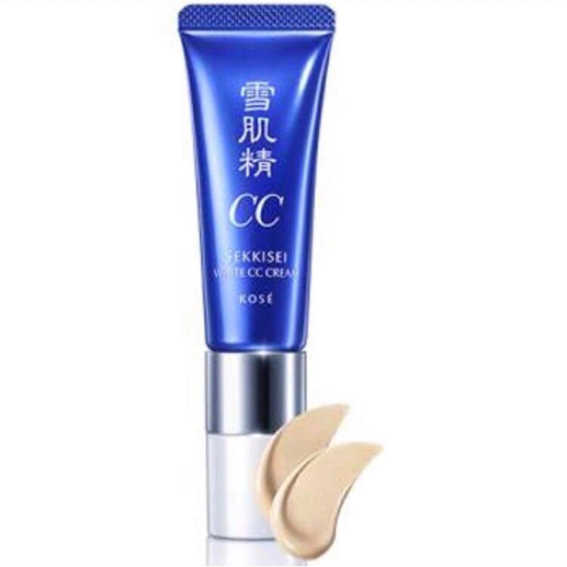 Kem chống nắng và trang điểm CC Kose Sekkisei White Cream SPF50+, PA+++