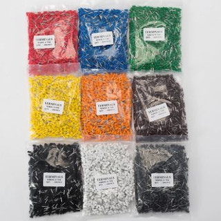 Cos pin rỗng, cos kim rỗng dùng cho dây điện từ 0.5mm2 - 16mm2 túi 100 cái