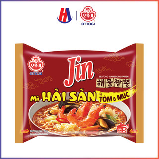 Mì jin hải sản vị tôm & mực ottogi 120g