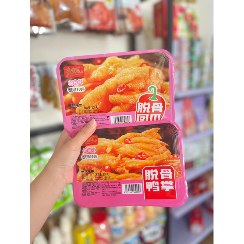 1 hộp chân gà-chân vịt rút xương 200gam