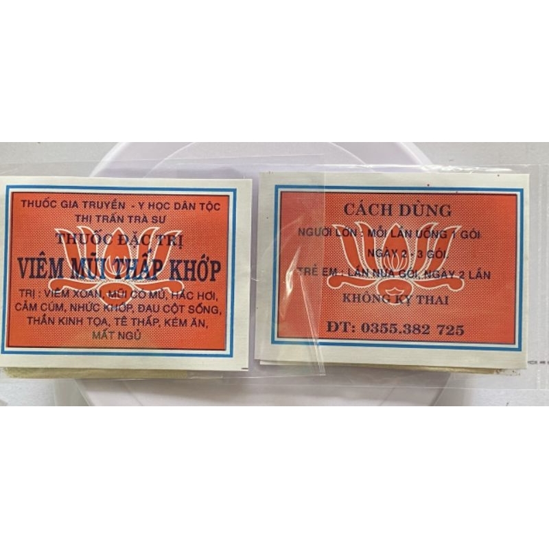 Đông Y trà su ( 50goi v m ũi khop ) dạng bột