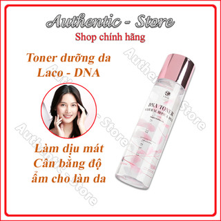 Toner dưỡng da laco – dna toner natural rose & dna