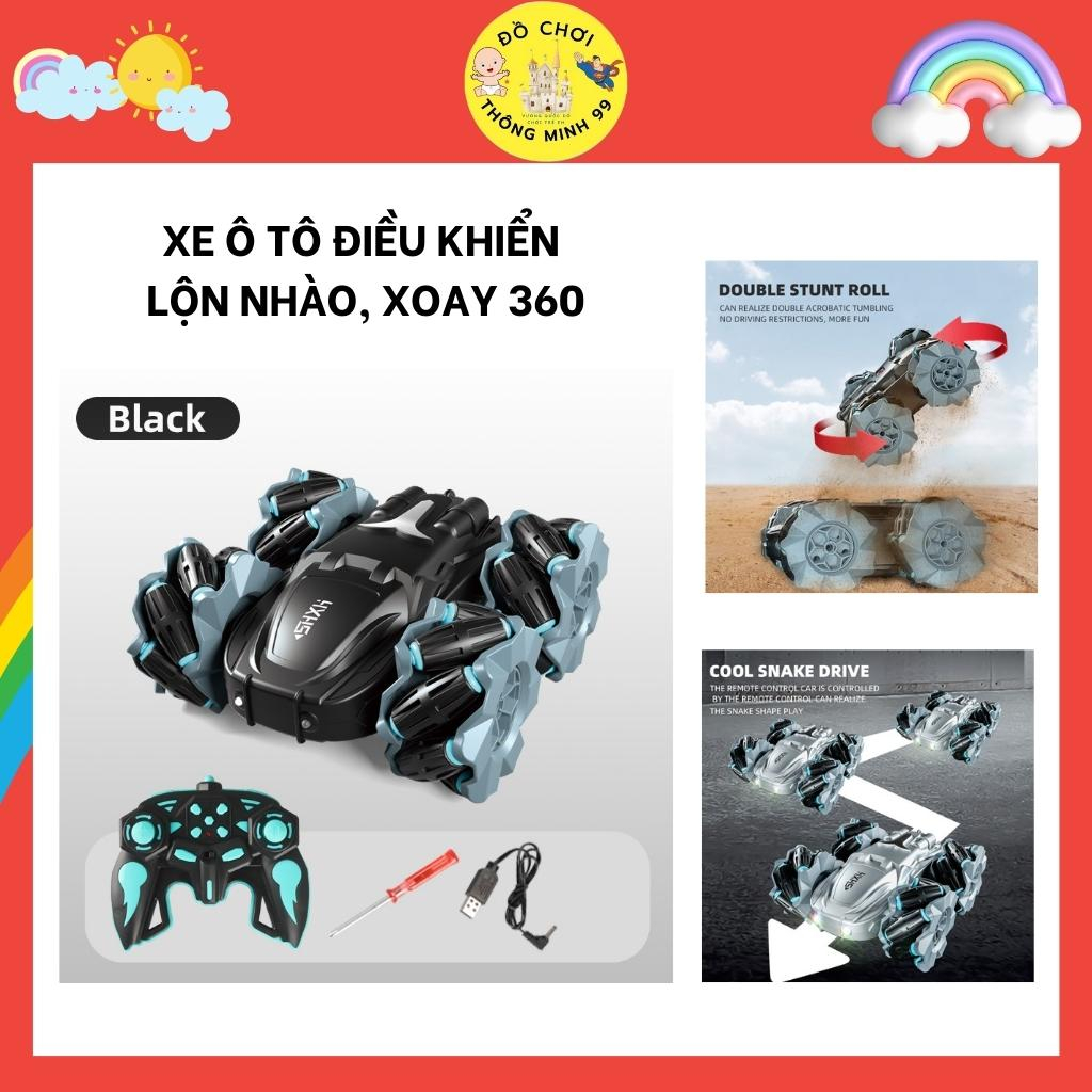 Ô tô điều khiển từ xa địa hình drift sạc pin, di chuyển 8 hướng