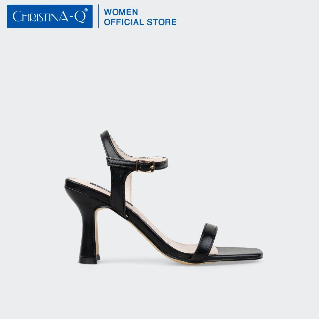 Giày Sandals Nữ Gót Trụ ChristinA-Q XDN296