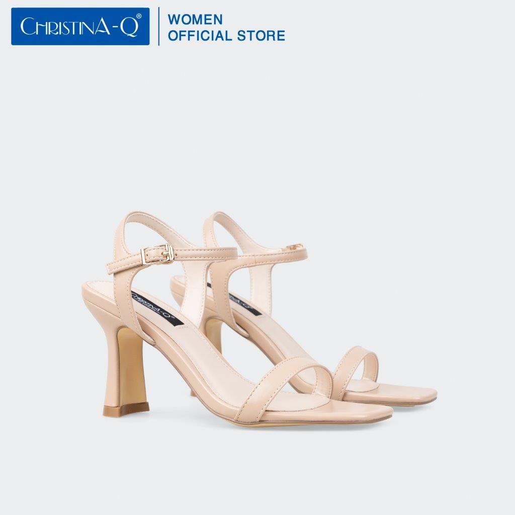 Giày Sandals Nữ Gót Trụ ChristinA-Q XDN296