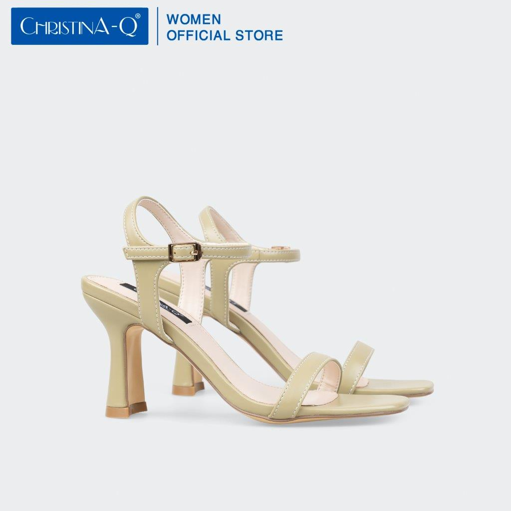 Giày Sandals Nữ Gót Trụ ChristinA-Q XDN296