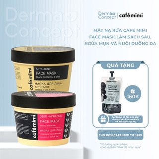 Mặt nạ Cafe Mimi Face Mask làm sạch sâu, ngừa mụn và nuôi dưỡng da