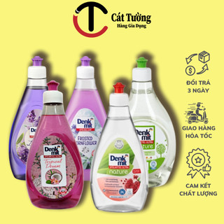 Nước rửa chén bát Denkmit dung tích 500ml an toàn cho da tay, mùi thơm dễ chịu