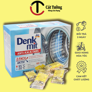 Lẻ viên tẩy làm sạch lồng máy giặt Denkmit Nhập Đức Chính Hãng