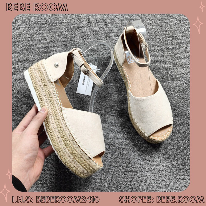 Sandals xăng đan cói xuất