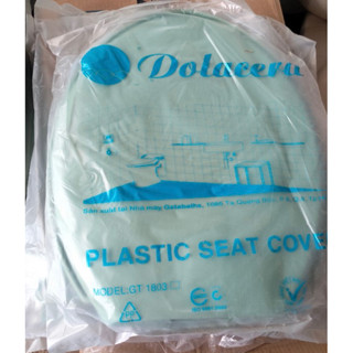 Nắp bồn cầu Xanh Ngọc Dolacera PLASTIC siêu bền