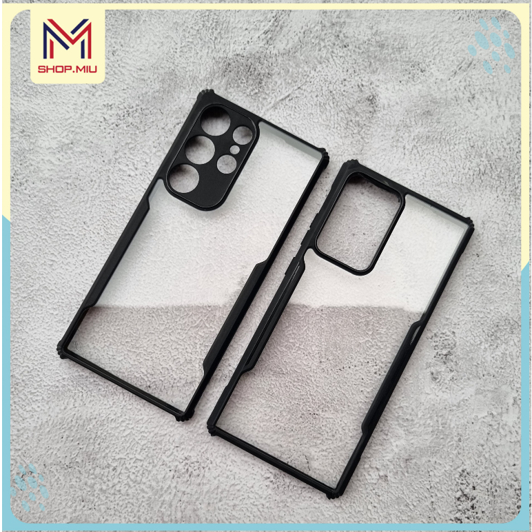 Ốp chống sốc 4 góc SamSung Note 8 Note 9 Note 10 plus Note 20 ultra S20 ultra S21 ultra S22 ultra S23 ultra S21FE S20 FE
