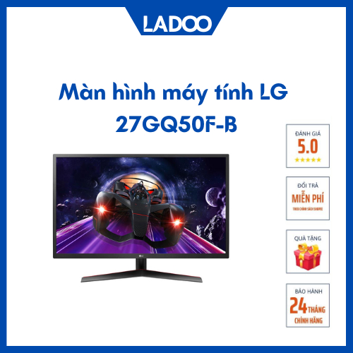 Màn hình máy tính LG 27GQ50F-B(WFHD| IPS| 165Hz| HDMI+DP)- BH chính hãng 24 tháng