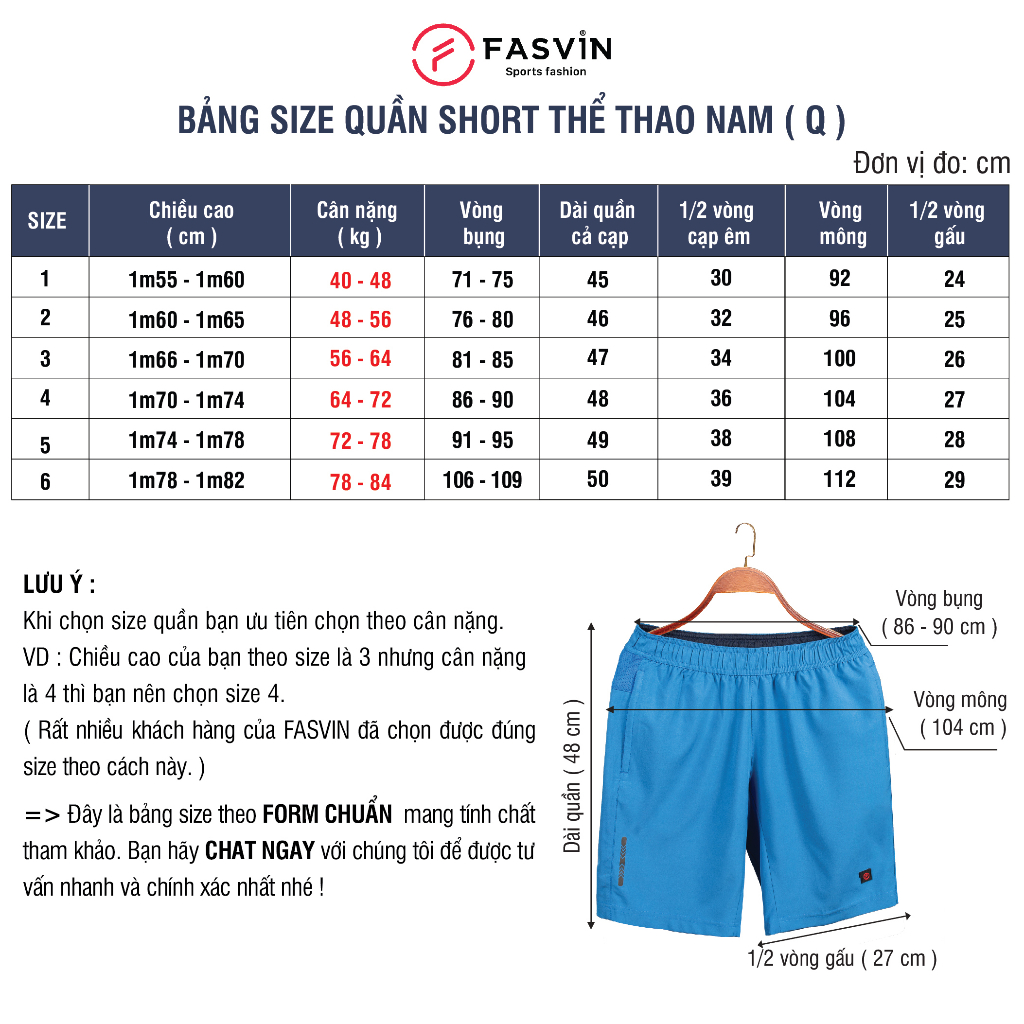 Quần short thể thao nam Fasvin Q20261.HN thiết kế mạnh mẽ khoẻ khoắn chất liệu co giãn thoải mái