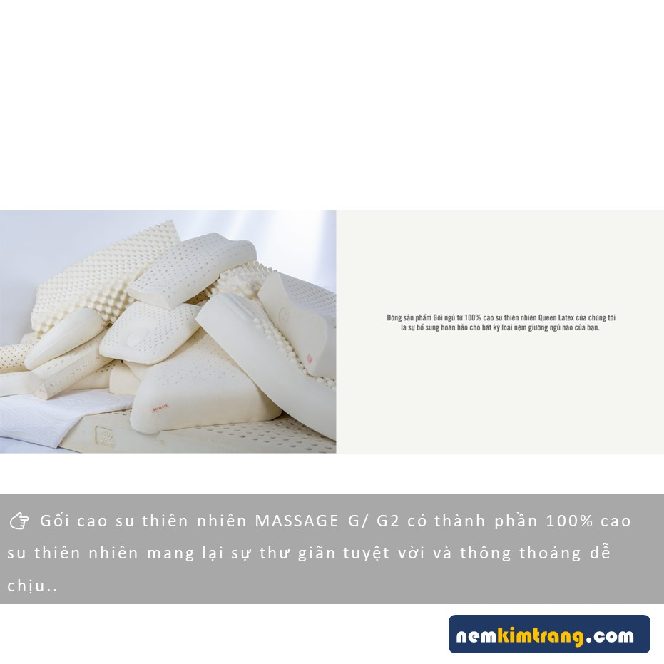 Gối cao su massage G/G1/G2 Vạn Thành - CHÍNH HÃNG, CAO CẤP