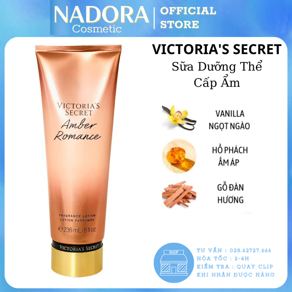 Sữa Dưỡng Thể AMBER ROMANCE Victoria's Secret - Fragrance Body Lotion 295ml