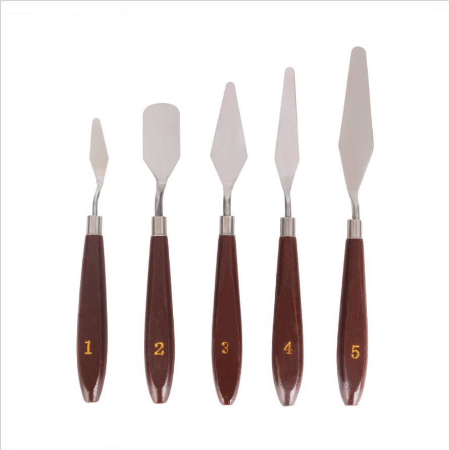 Bộ 5 cái dao Palette Knives làm mịn bánh kem