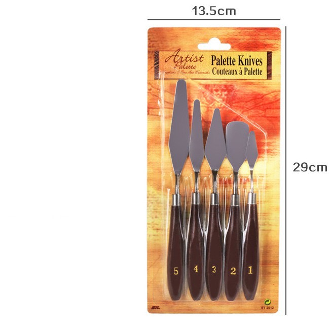 Bộ 5 cái dao Palette Knives làm mịn bánh kem