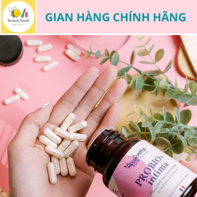 Men vi sinh pk thuần chay Apyforme Probiotic Intima Pháp hộp 60 viên
