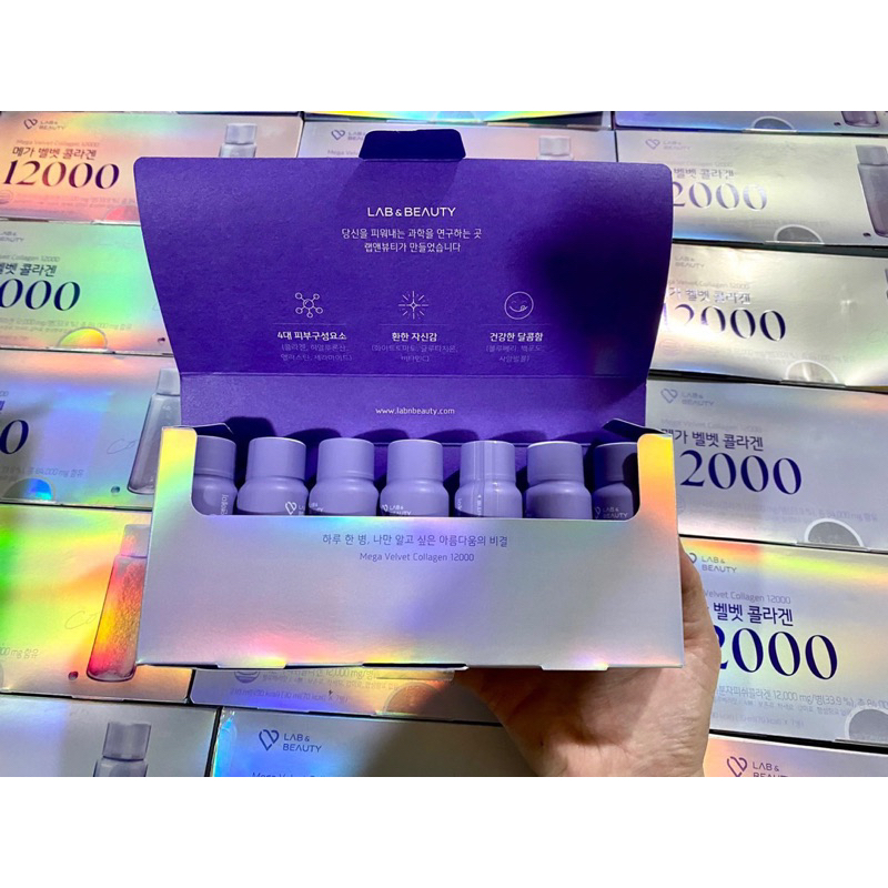 COLAGEN DẠNG NƯỚC 12000 LAB&BEAUTY NỘI ĐỊA HÀN