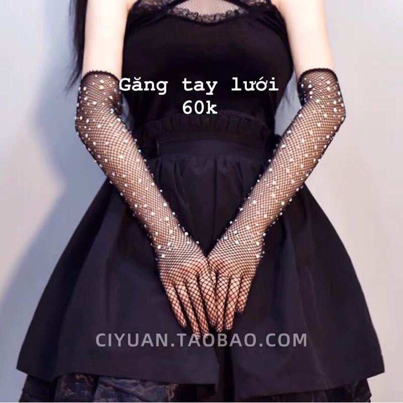 Găng tay lưới đá